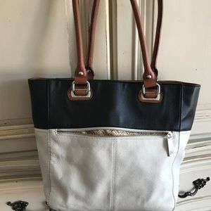 Color block Tignanello shoulder bag.